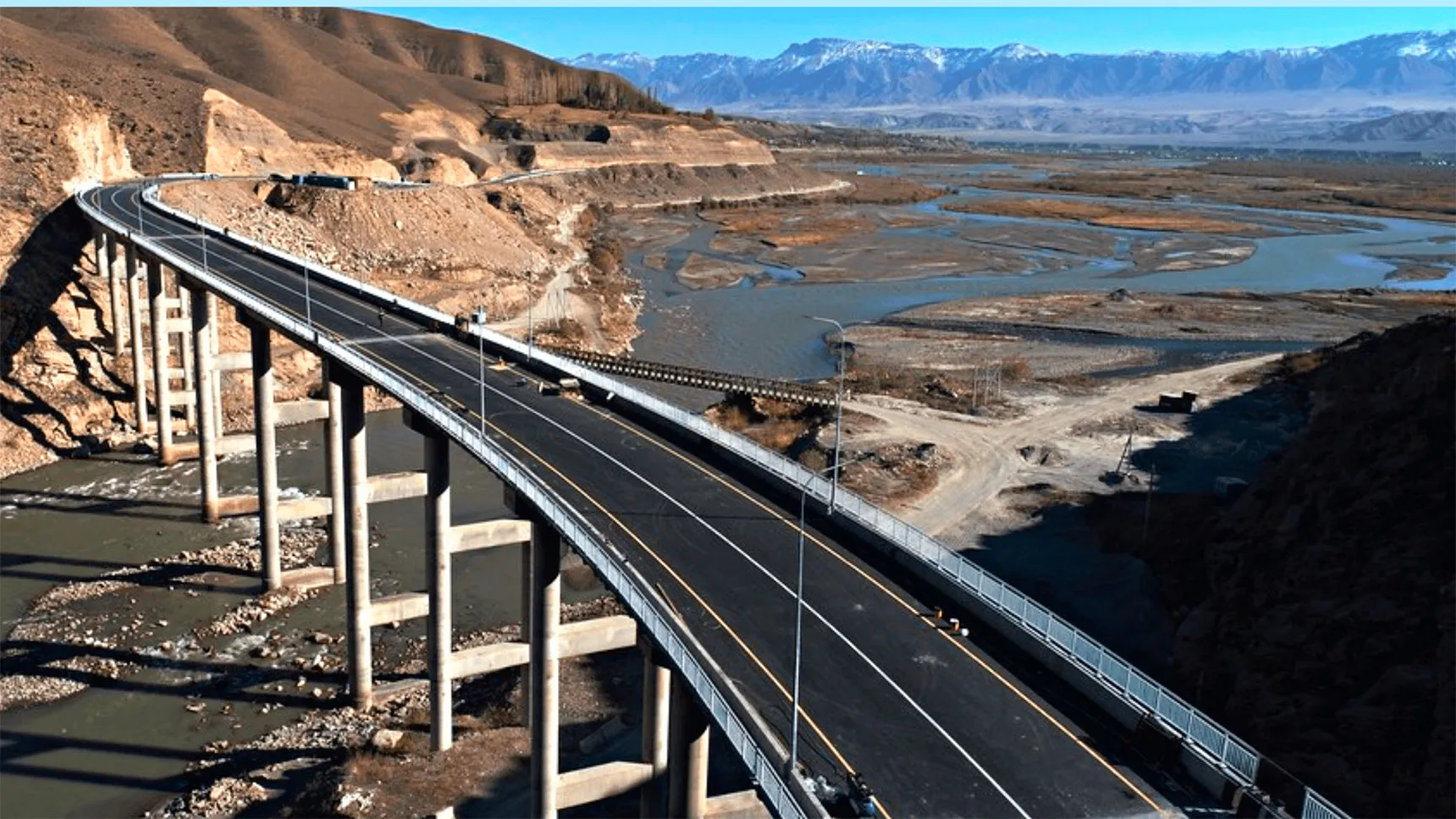 Central Asia bridge